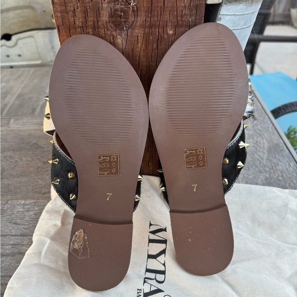 Myra bag studded sandals - Picture 3 of 4